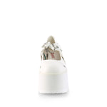 ASHES-33 - Wht Vegan Leather - Size 10