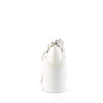 ASHES-33 - Wht Vegan Leather - Size 10