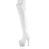 BEJEWELED-3011-7 - Wht Str Holo Pat/Wht RS