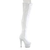 BEJEWELED-3011-7 - Wht Str Holo Pat/Wht RS