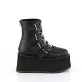 DAMNED-105 - Blk Vegan Leather