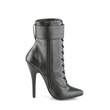 DOMINA-1023 - Blk Faux Leather