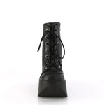 DYNAMITE-106 - Blk Vegan Leather Size 7