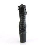 ENCHANT-1040 - Blk Faux Leather/Blk Matte