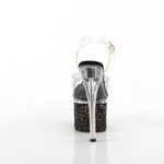 ESTEEM-708LG - Clr/Clr-Blk Multi Glitter