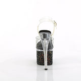 ESTEEM-708LG - Clr/Clr-Blk Multi Glitter