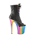 FLAMINGO-1021RC-02 - Blk Pat/Rainbow Chrome