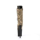 FLAMINGO-1050LP - Leopard Print Pony Hair/Blk Matte