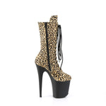 FLAMINGO-1050LP - Leopard Print Pony Hair/Blk Matte