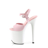 FLAMINGO-809 - B. Pink Pat/Wht