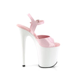 FLAMINGO-809 - B. Pink Pat/Wht