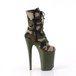 INFINITY-1020CAMO - Green Camo Fabric/Dark Olive Matte