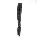 RAPTURE-3019 - Blk Faux Leather/Blk Matte