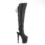 RAPTURE-3019 - Blk Faux Leather/Blk Matte