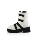 RENEGADE-50 - Wht Vegan Leather-Nylon