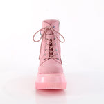 SHAKER-52 - B. Pink Vegan Suede