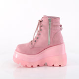 SHAKER-52 - B. Pink Vegan Suede