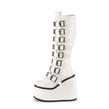 SWING-815 - Wht Vegan Leather