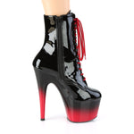ADORE-1020BR-H - Blk Pat/Blk-Red