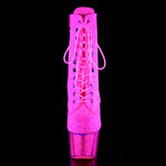ADORE-1020G - Neon Pink Glitter/Neon Pink Glitter
