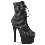 ADORE-1020RM - Blk Faux Suede-RS Mesh/Blk Matte