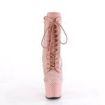 ADORE-1020RM - Salmon Pink Faux Suede-RS Mesh/B.Pink M.