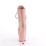 ADORE-1020RM - Salmon Pink Faux Suede-RS Mesh/B.Pink M.