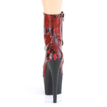 ADORE-1020SP - Red Holo Snake Print/Blk Matte