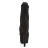 ADORE-1021FS - Blk Faux Suede/Blk Faux Suede