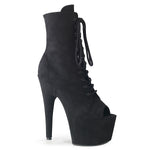 ADORE-1021FS - Blk Faux Suede/Blk Faux Suede