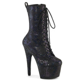 ADORE-1040SPF - Blk Oil Slick Met. Snake Print Fabric/M