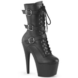 ADORE-1043 - Blk Faux Leather/Matching