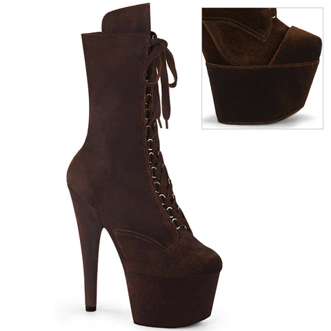 ADORE-1045VEL - Brown Velvet/M