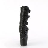 ADORE-1046 - Blk Faux Leather/Blk Matte