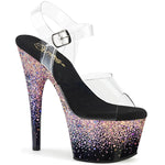 ADORE-708SS - Clr/Blk-Dusty Blush Multi Glitter