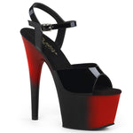 ADORE-709BR - Blk Pat/Red-Blk