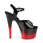 ADORE-709BR-H - Blk Pat/Blk-Red