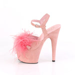 ADORE-709F - B. Pink F.Suede-Feather/B. Pink F.Suede