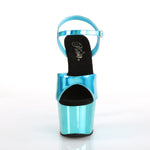 ADORE-709HGCH - Turquoise Hologram/Turquoise Chrome