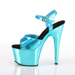 ADORE-709HGCH - Turquoise Hologram/Turquoise Chrome