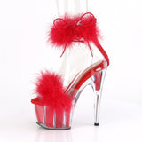 ADORE-724F - Clr-Red Fur/Red Fur