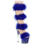 ADORE-728F - Clr-Royal Blue Fur/M