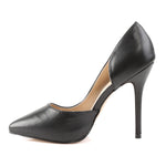 AMUSE-22 - Blk Faux Leather