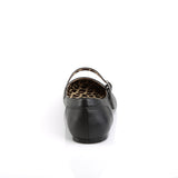 ANNA-02 - Blk Faux Leather