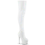 BEJEWELED-3000-7 - Wht Str Holo Pat/Wht RS