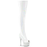 BEJEWELED-3011-7 - Wht Str Holo Pat/Wht RS