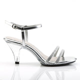 BELLE-316 - Slv Metallic Pu/Clr