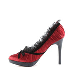 BLISS-38 - Red-Blk Satin