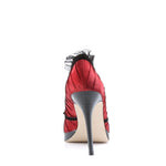 BLISS-38 - Red-Blk Satin