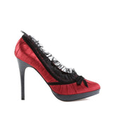 BLISS-38 - Red-Blk Satin
